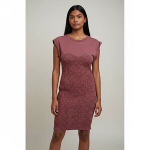 MABLE  Mauve Mini Dress